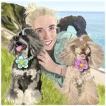 Bespoke Hand-Drawn Portrait - Higgledy Ink