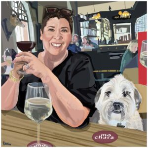 Bespoke Hand-Drawn Portrait - 50th Birthday