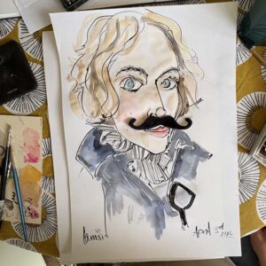 Personalised Pen and Ink Portrait