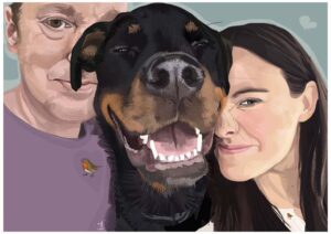 Bespoke Hand-Drawn Portrait