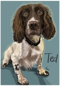 Higgledy Ink custom Pet Portraits